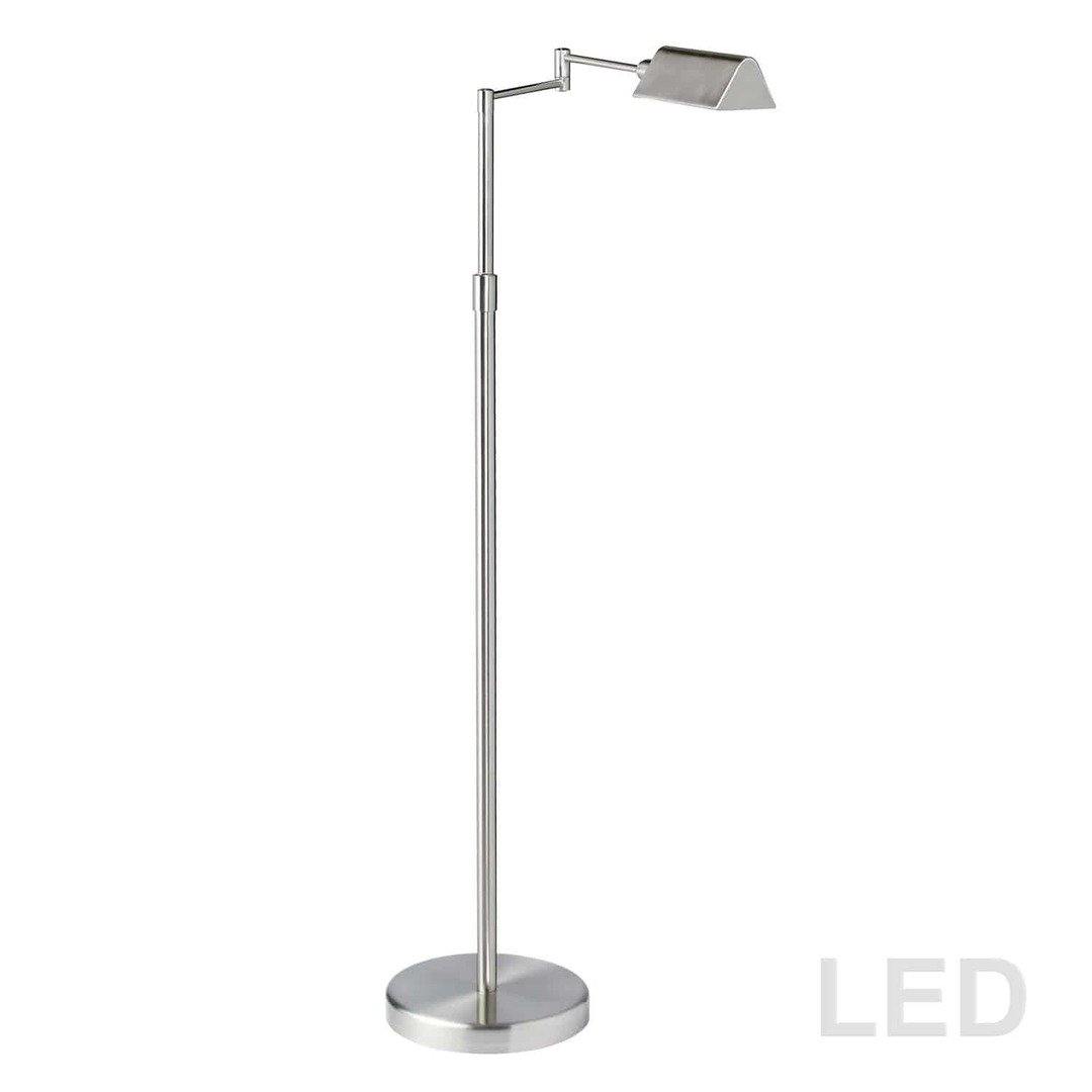 Steel with Adjustable Arm Floor Lamp - LV LIGHTING
