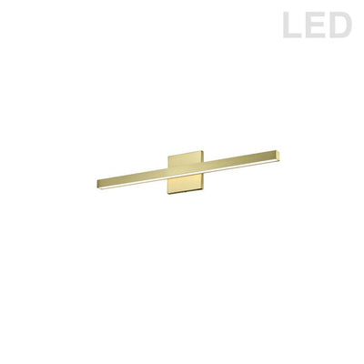 LED Steel with Acrylic Diffuser Vanity Light - LV LIGHTING