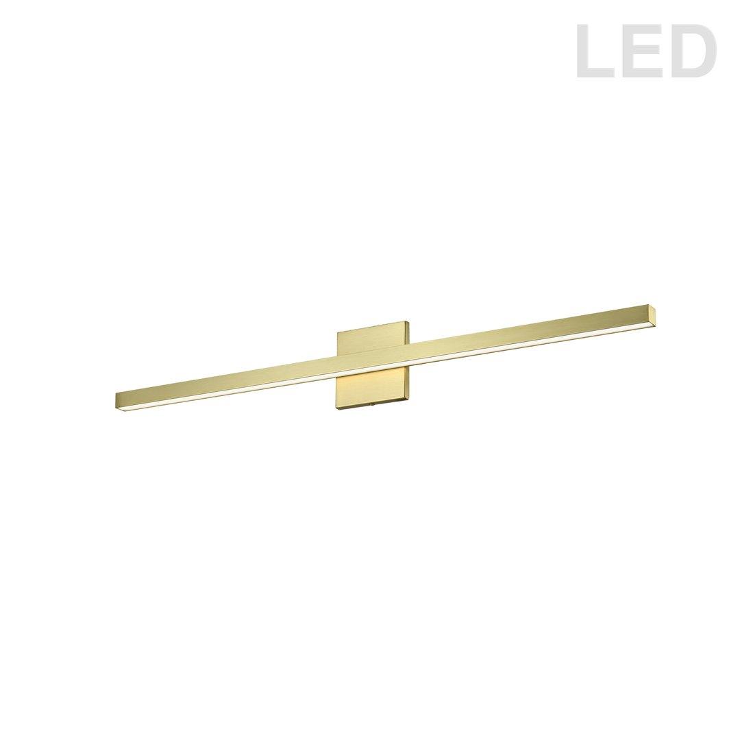 LED Steel with Acrylic Diffuser Vanity Light - LV LIGHTING