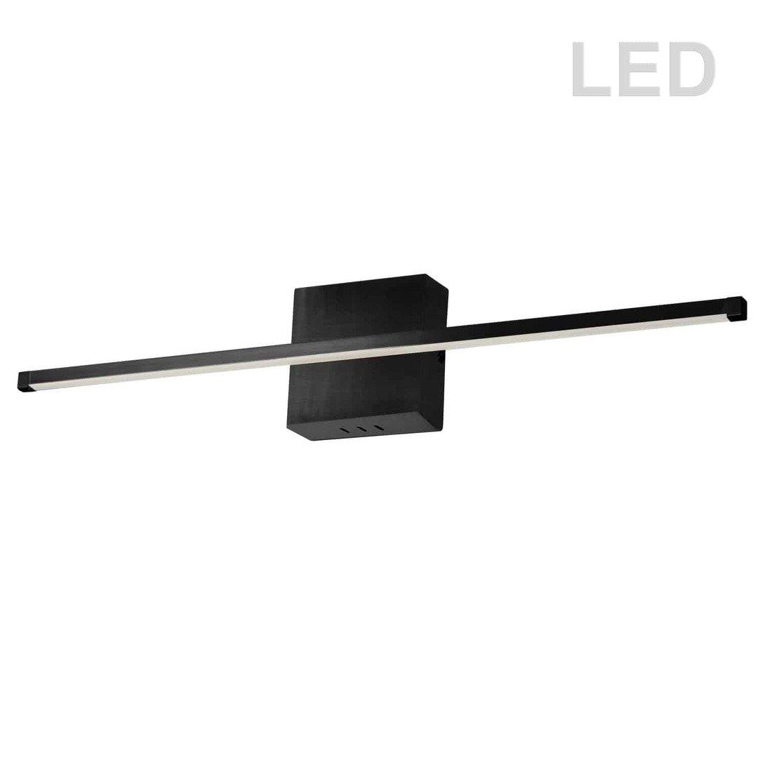 LED Steel with White Diffuser Wall Sconce - LV LIGHTING
