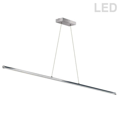LED Steel Frame with White Diffuser Linear Pendant - LV LIGHTING