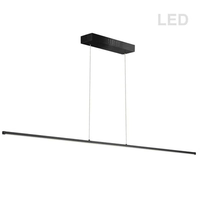 LED Steel Frame with White Diffuser Linear Pendant - LV LIGHTING