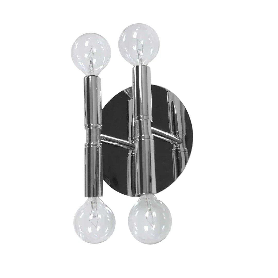 Steel with Visible Lightbulb Wall Sonce - LV LIGHTING