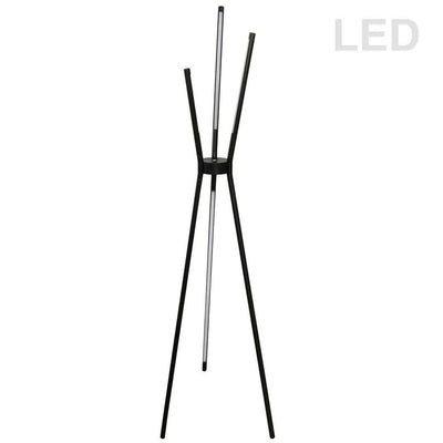 LED Steel Rod Style Floor Lamp - LV LIGHTING