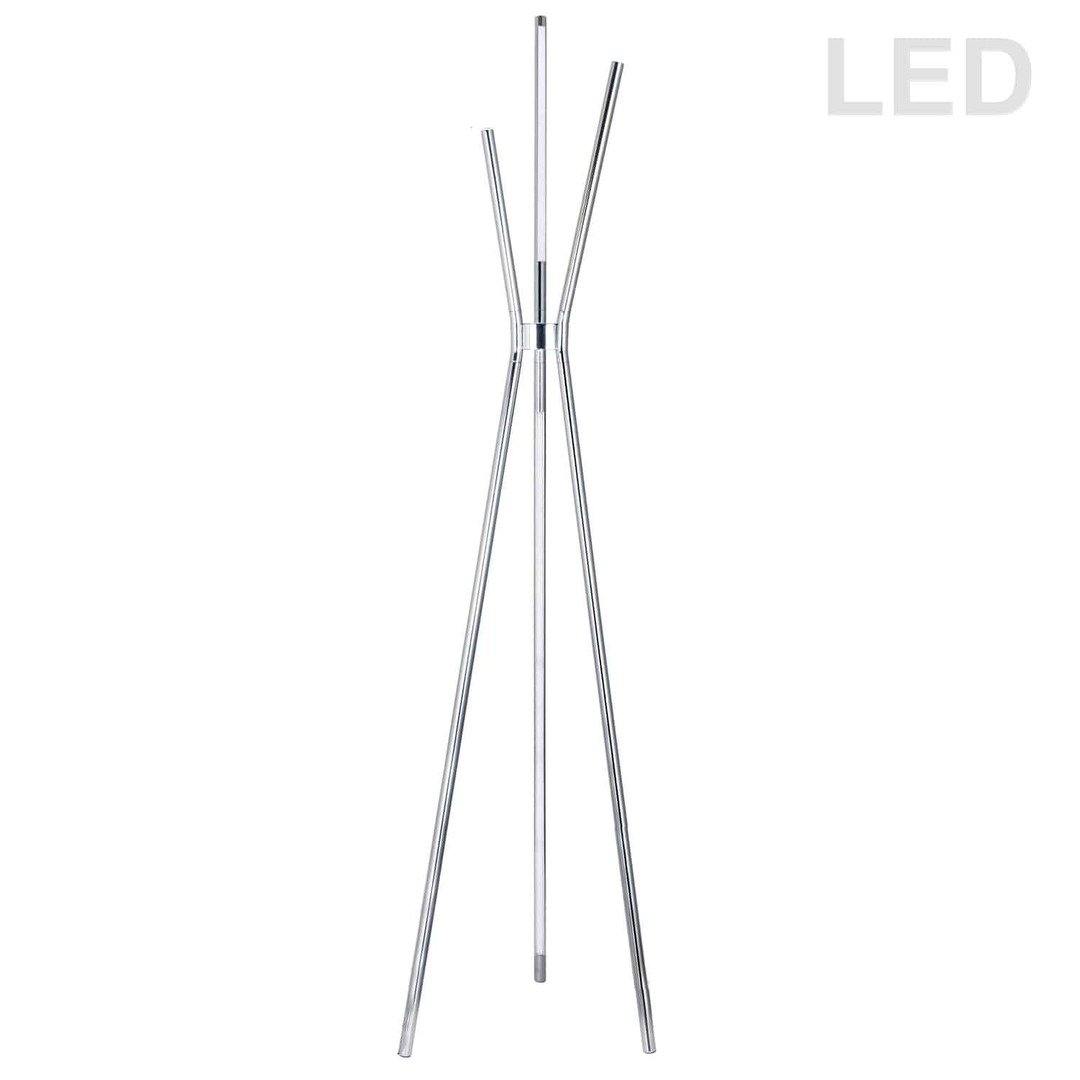 LED Steel Rod Style Floor Lamp - LV LIGHTING