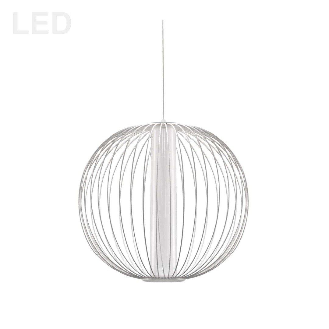 LED with Round Caged Pendant - LV LIGHTING
