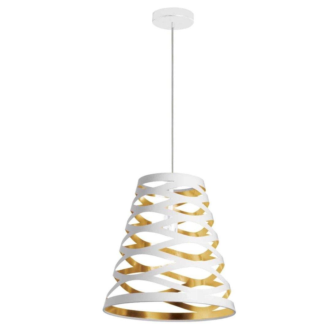 Steel with Hollow Cone Shade Pendant - LV LIGHTING