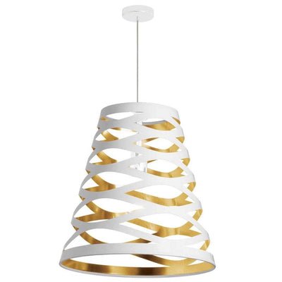 Steel with Hollow Cone Shade Pendant - LV LIGHTING