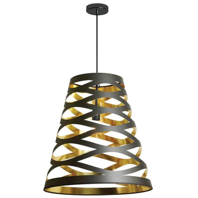 Steel with Hollow Cone Shade Pendant - LV LIGHTING