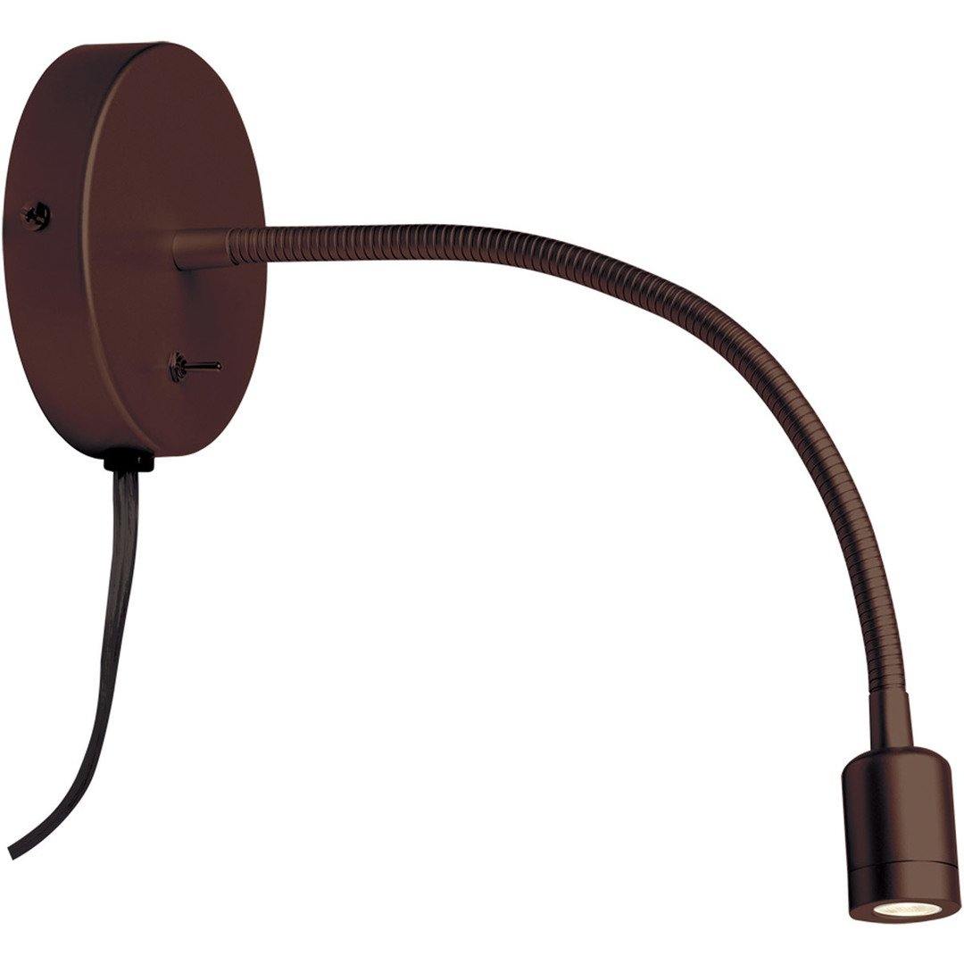 LED Steel with Adjustable Neck Reading Light Wall Sconce - LV LIGHTING