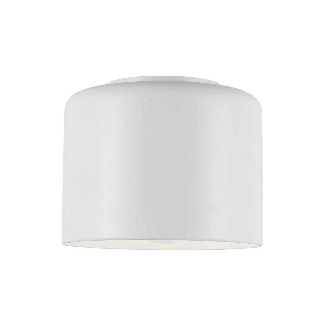Steel with Cylindrical Shade Flush Mount - LV LIGHTING