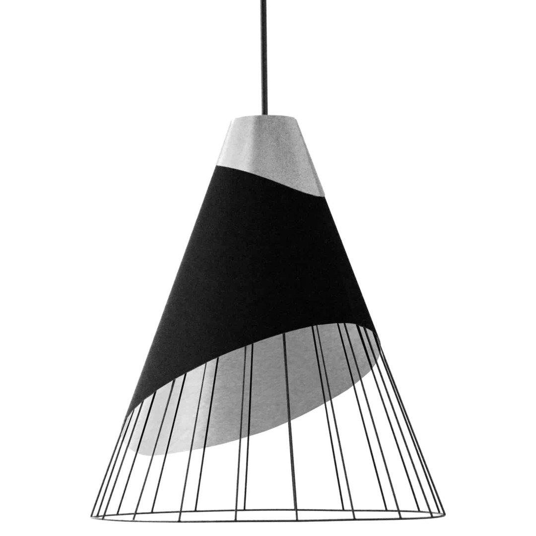 Steel with Half Open Air Shade Chandelier - LV LIGHTING