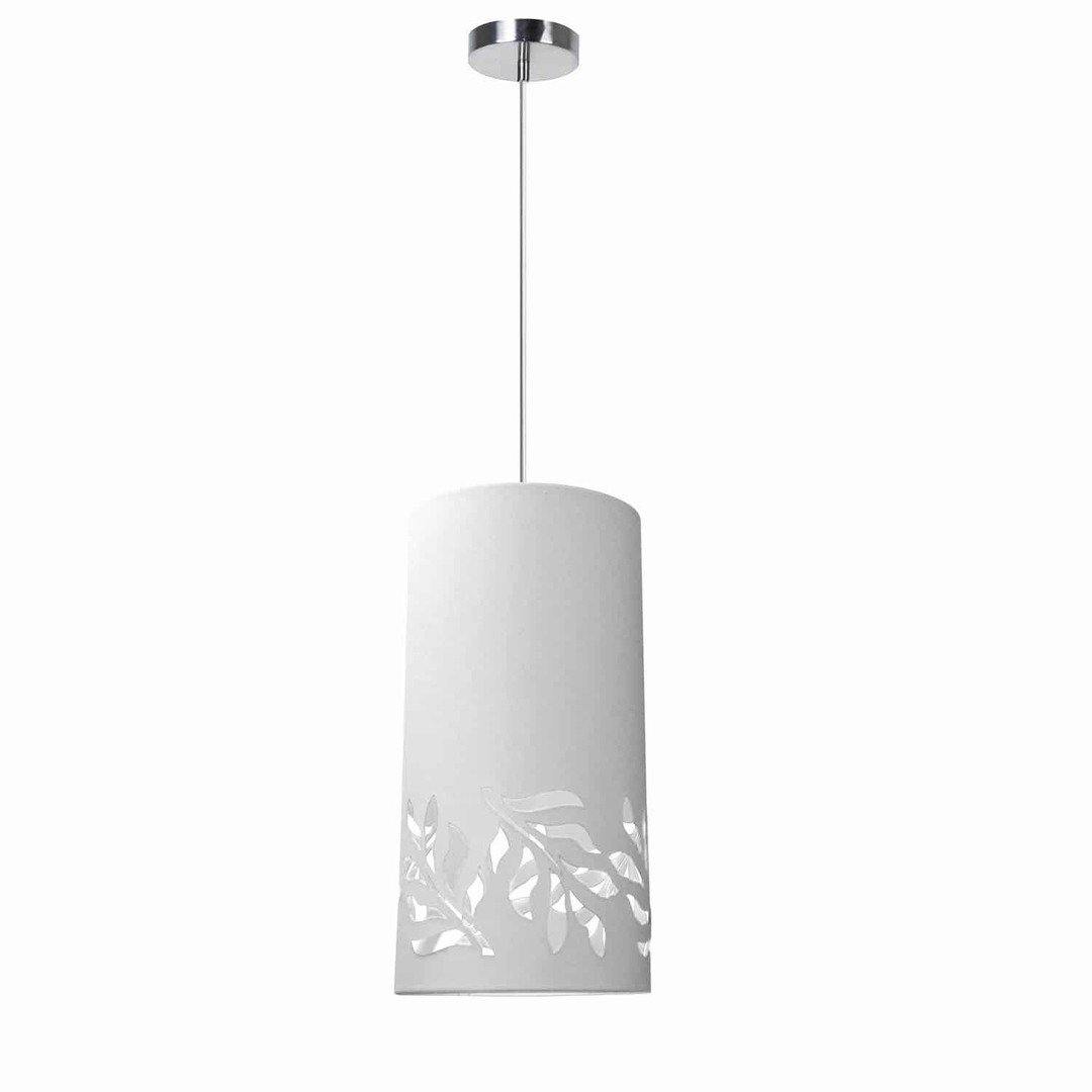 Steel with Hallow Leaf Shade Pendant - LV LIGHTING