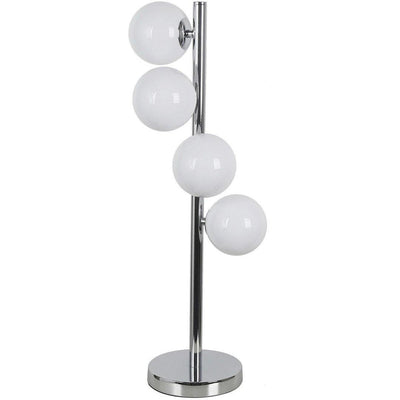 Steel Rod with Glass Globes Table Lamp - LV LIGHTING