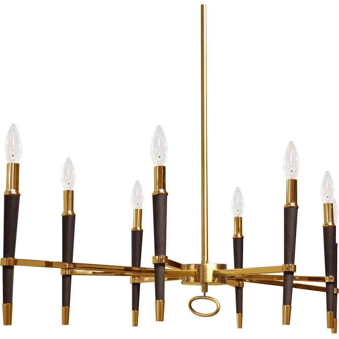 Steel with Matte Black Frame Chandelier - LV LIGHTING