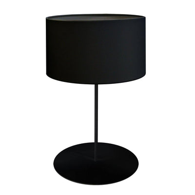 Steel with Fabric Drum Shade Table Lamp - LV LIGHTING