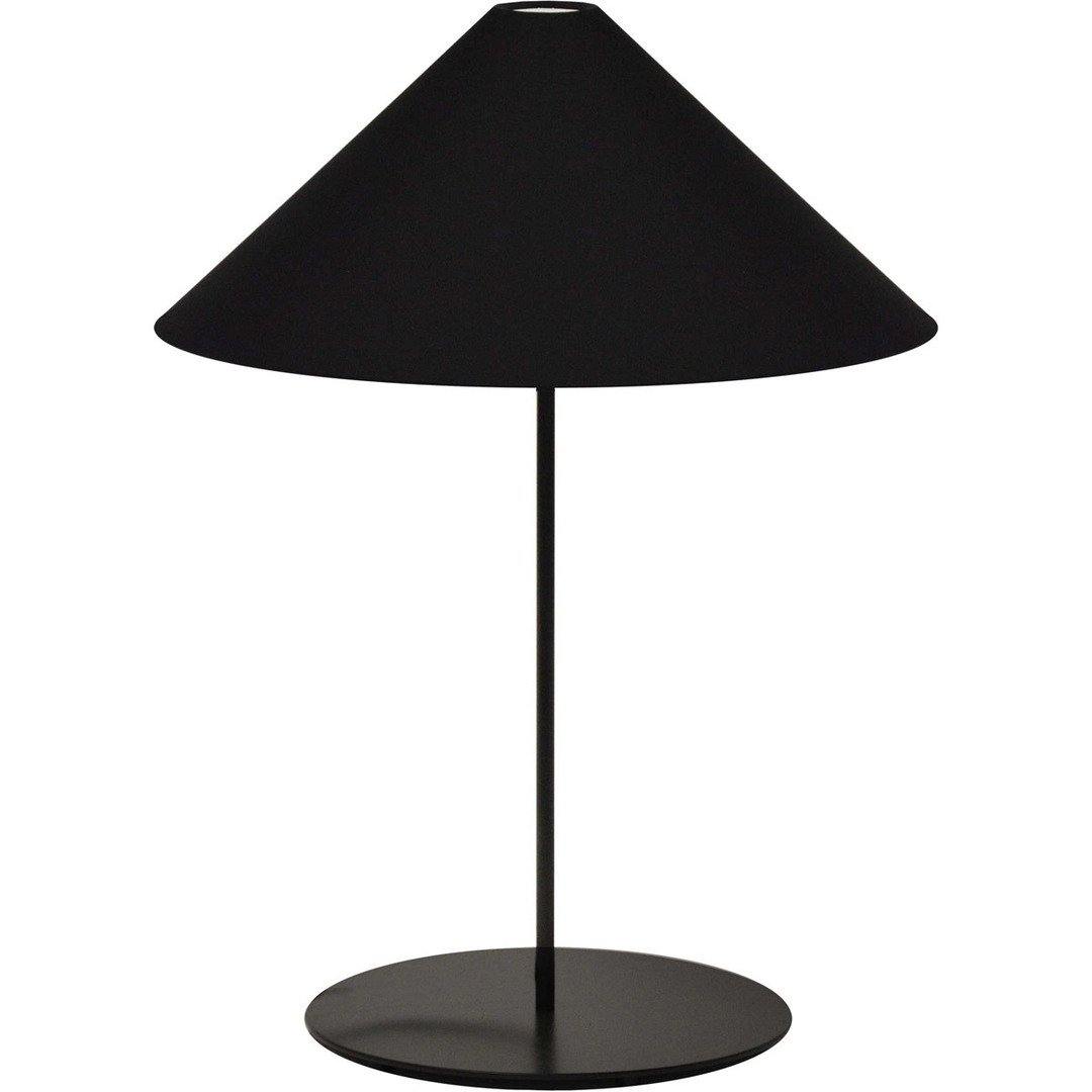 Steel with Fabric Cone Shade Table Lamp - LV LIGHTING