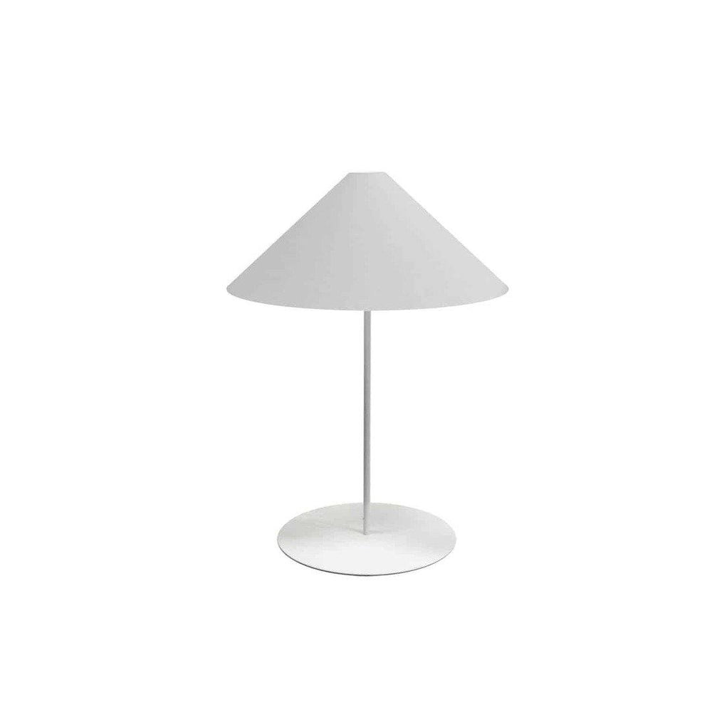 Steel with Fabric Cone Shade Table Lamp - LV LIGHTING
