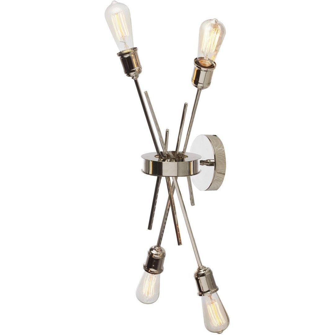 Steel Roded Style Wall Sconce - LV LIGHTING