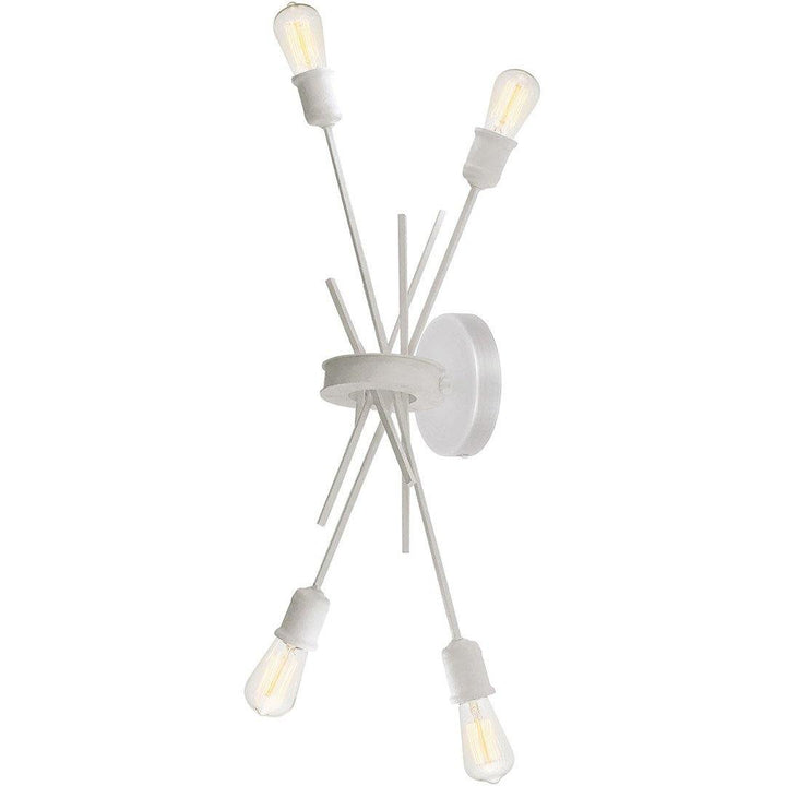 Steel Roded Style Wall Sconce - LV LIGHTING