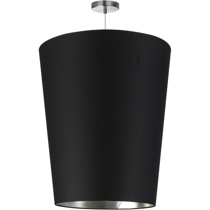 Steel with Fabric Shade Pendant - LV LIGHTING
