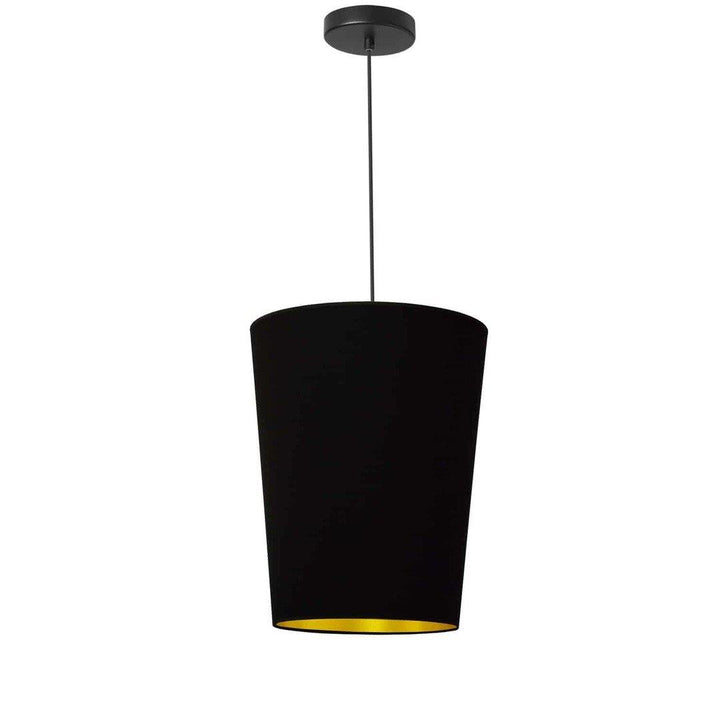 Steel with Fabric Shade Pendant - LV LIGHTING