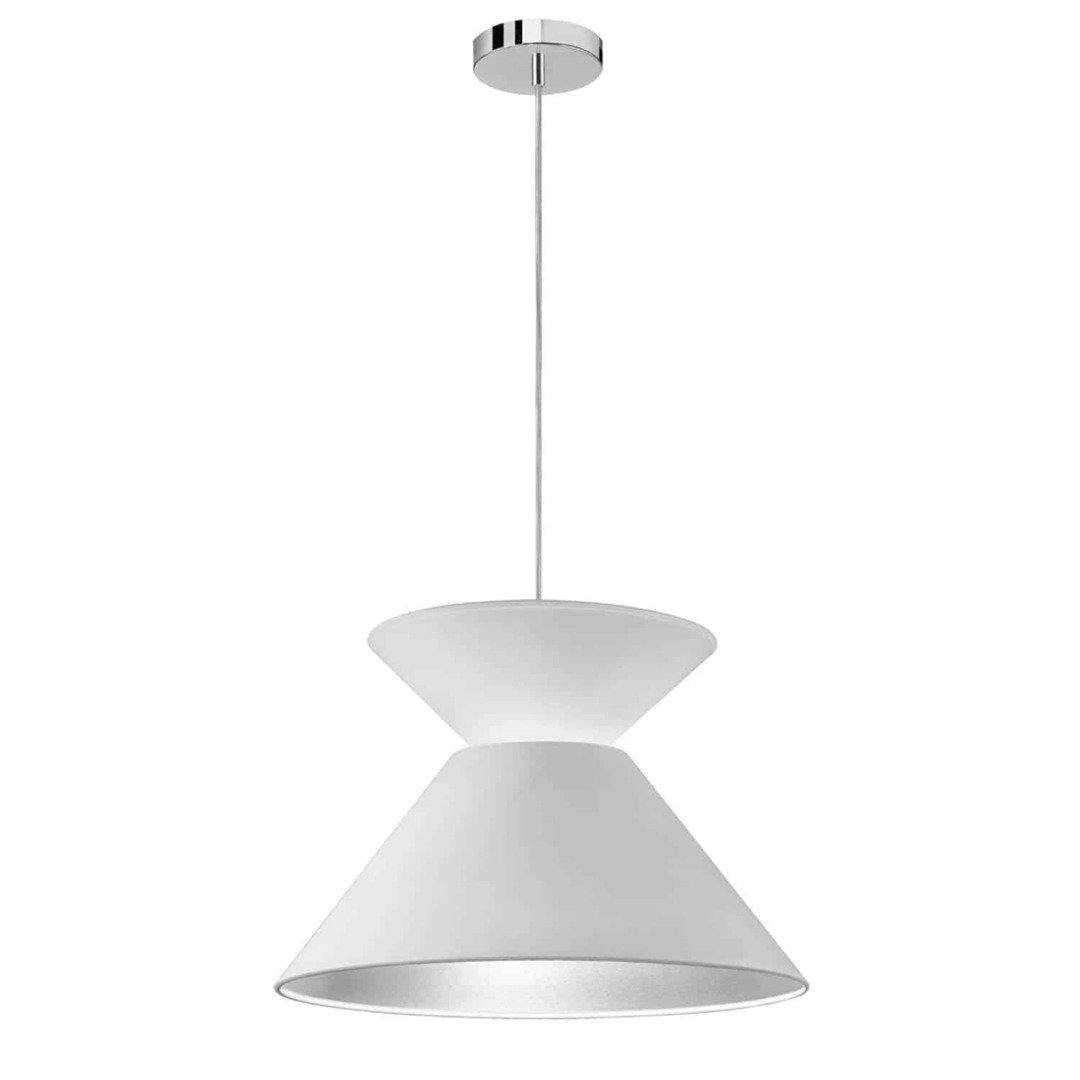 Steel with Fabric Shade Pendant - LV LIGHTING
