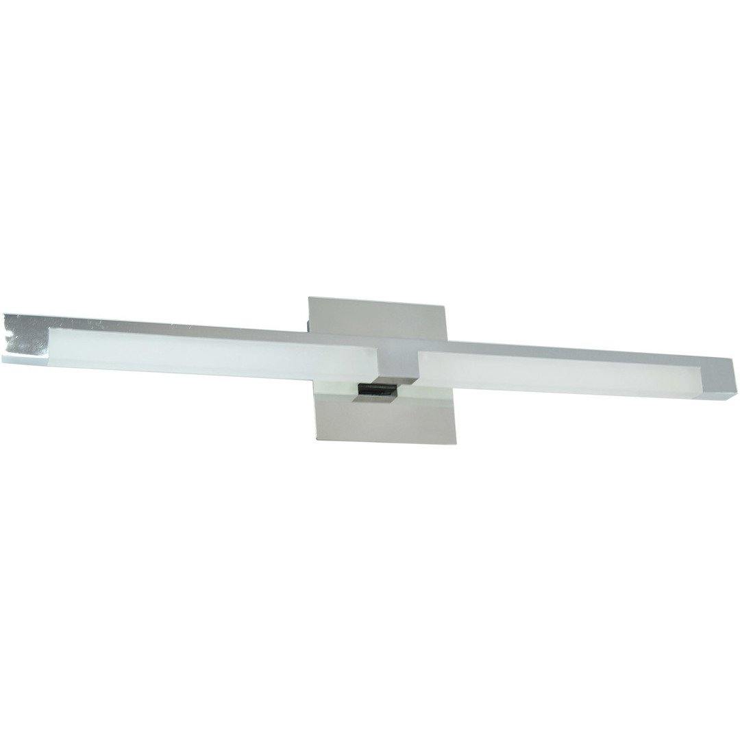 LED Polished Chrome with Acrylic Diffuser Vanity Light - LV LIGHTING