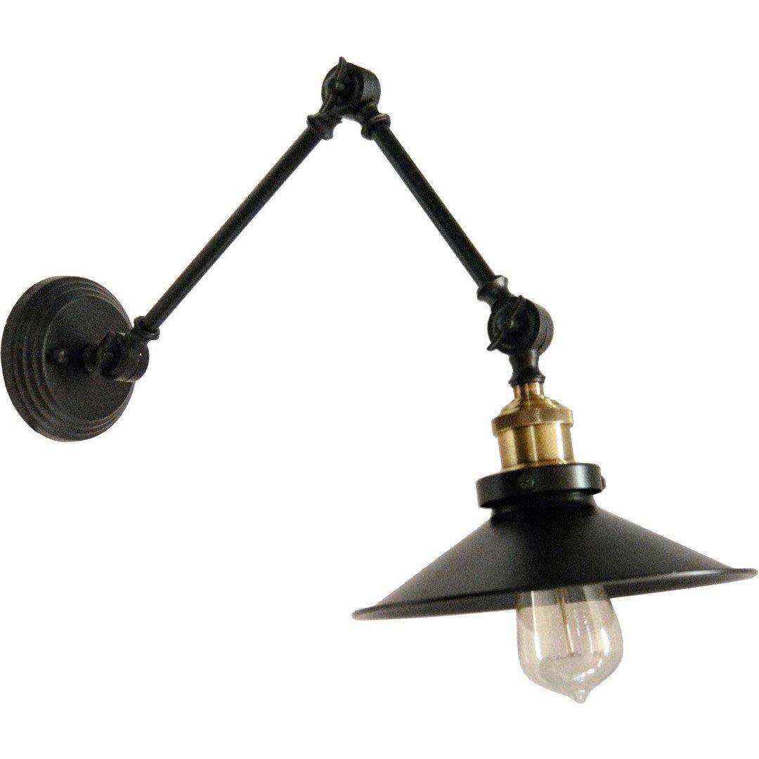 Black Vintage Bronze with Adjustable Arm Wall Light - LV LIGHTING