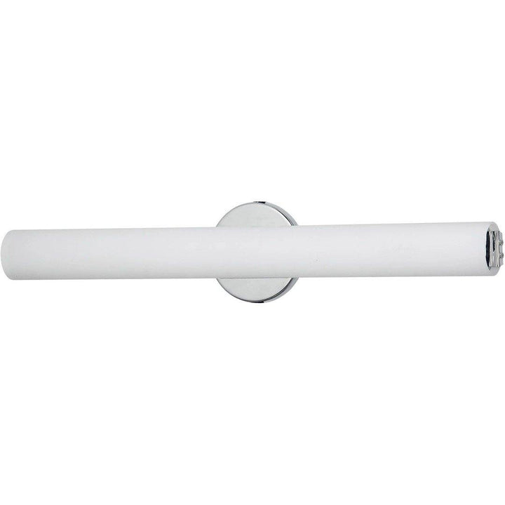LED Polished Chrome with Frosted Glass Shade Vanity Light - LV LIGHTING