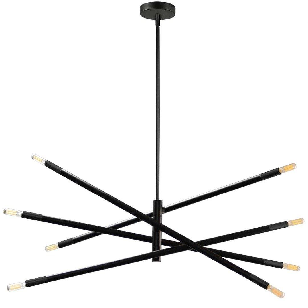 Steel with Adjustable Arm Chandelier - LV LIGHTING