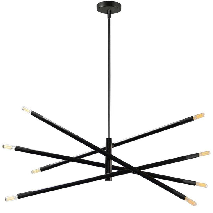 Steel with Adjustable Arm Chandelier - LV LIGHTING