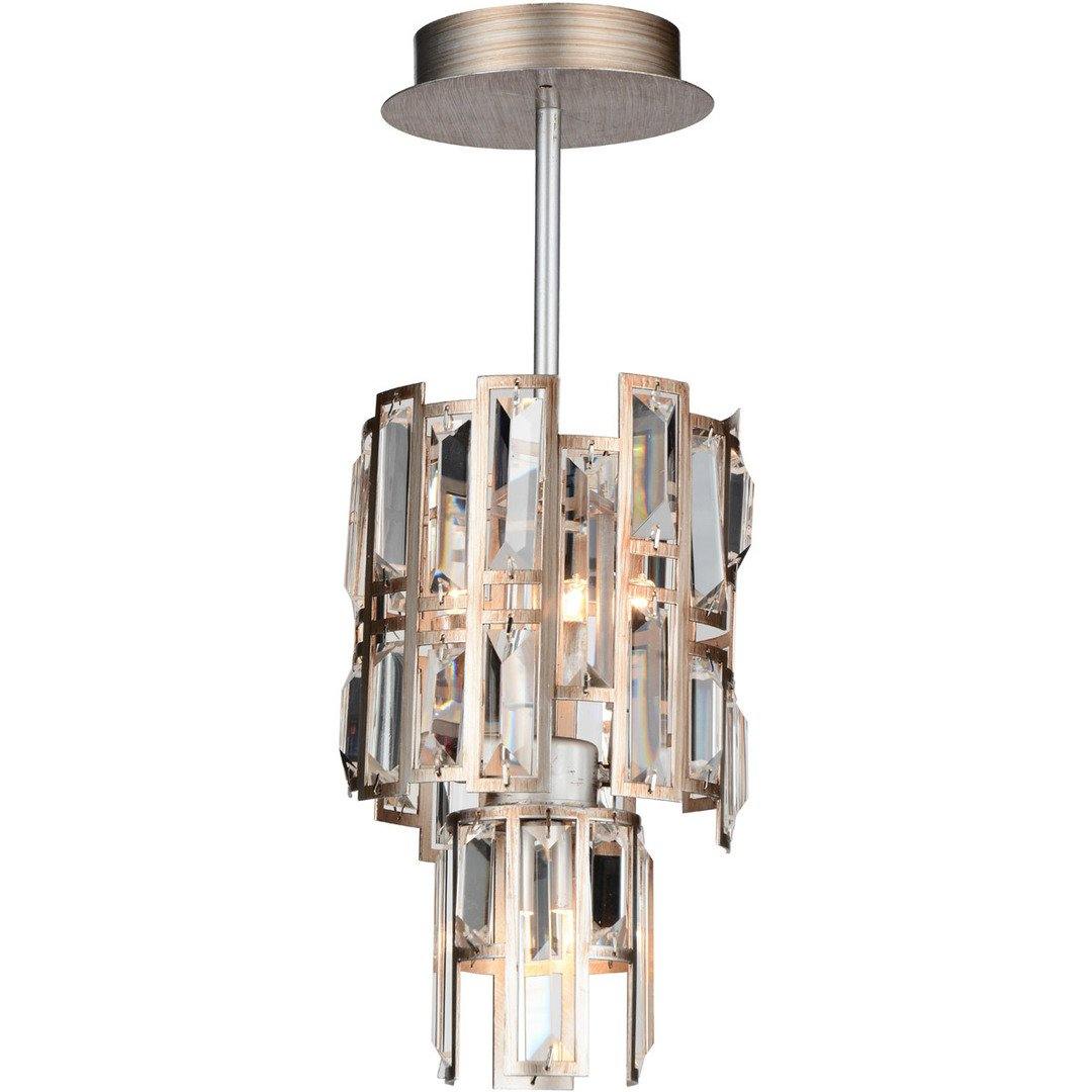 Champagne with Crystal Frame Pendant - LV LIGHTING
