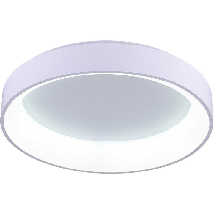 LED Steel Round Shade Flush Mount - LV LIGHTING