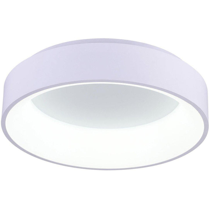 LED Steel Round Shade Flush Mount - LV LIGHTING