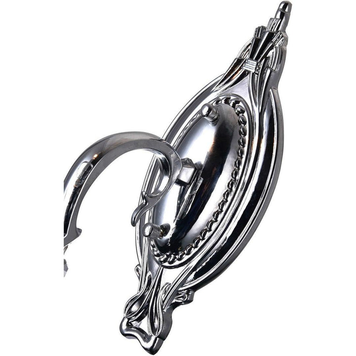 Chrome with Crystal Drop Single Light Wall Sconce - LV LIGHTING