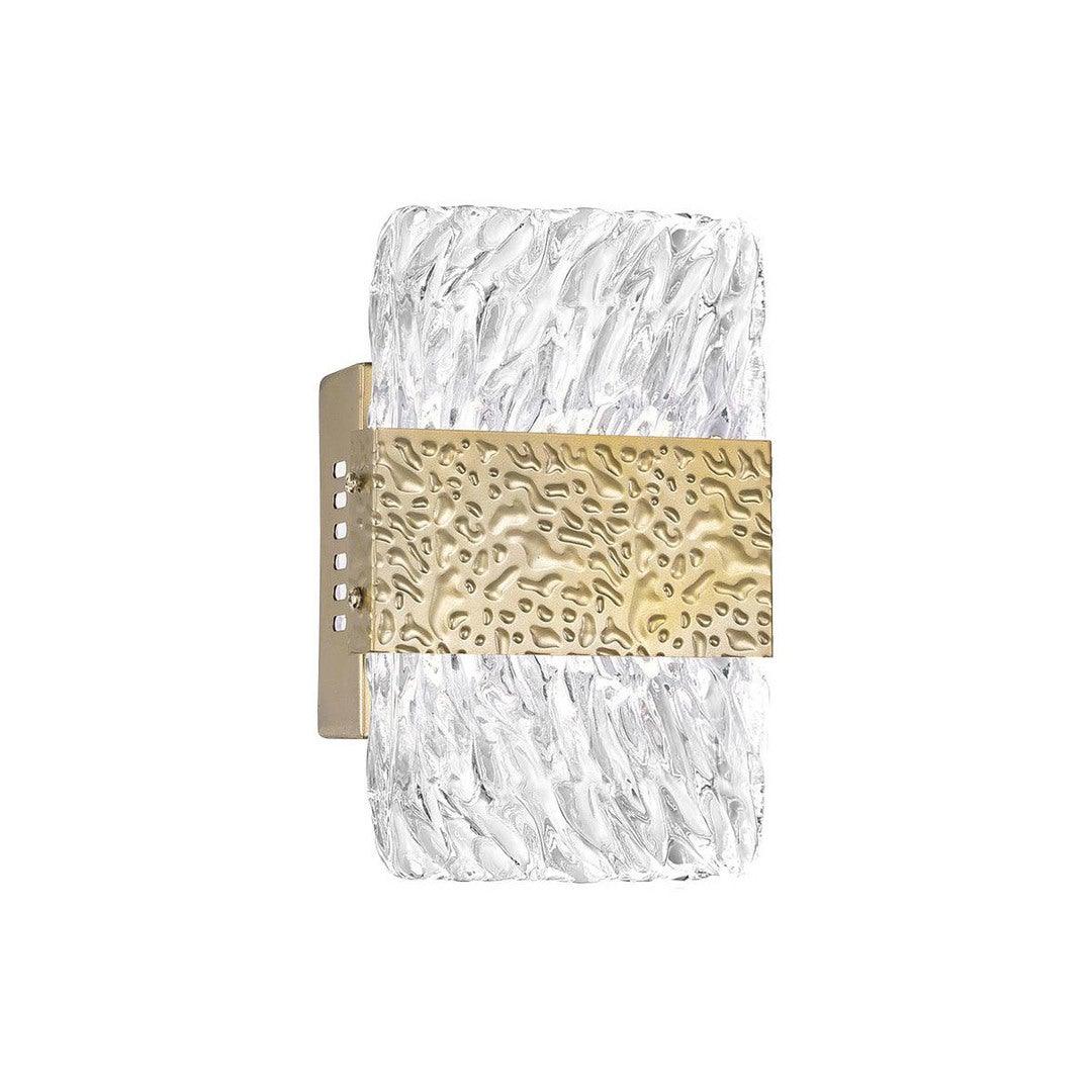 LED Steel with Clear Glass Shade Wall Sconce - LV LIGHTING