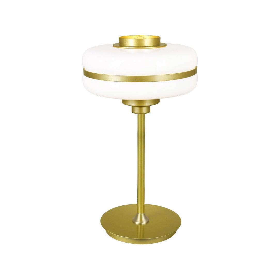 Pearl Gold with Frosted Shade Table Lamp - LV LIGHTING