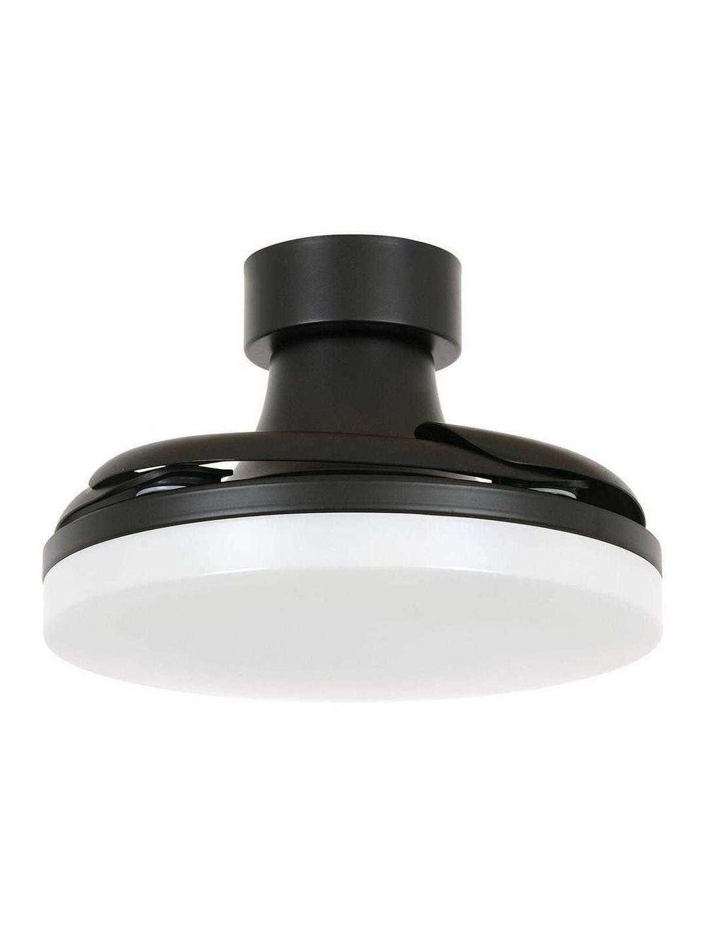 LED Steel with Retractable Blade Ceiling Fan - LV LIGHTING