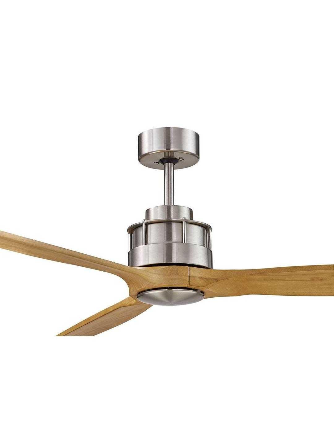 Steel with Wooden Blade Ceiling Fan - LV LIGHTING