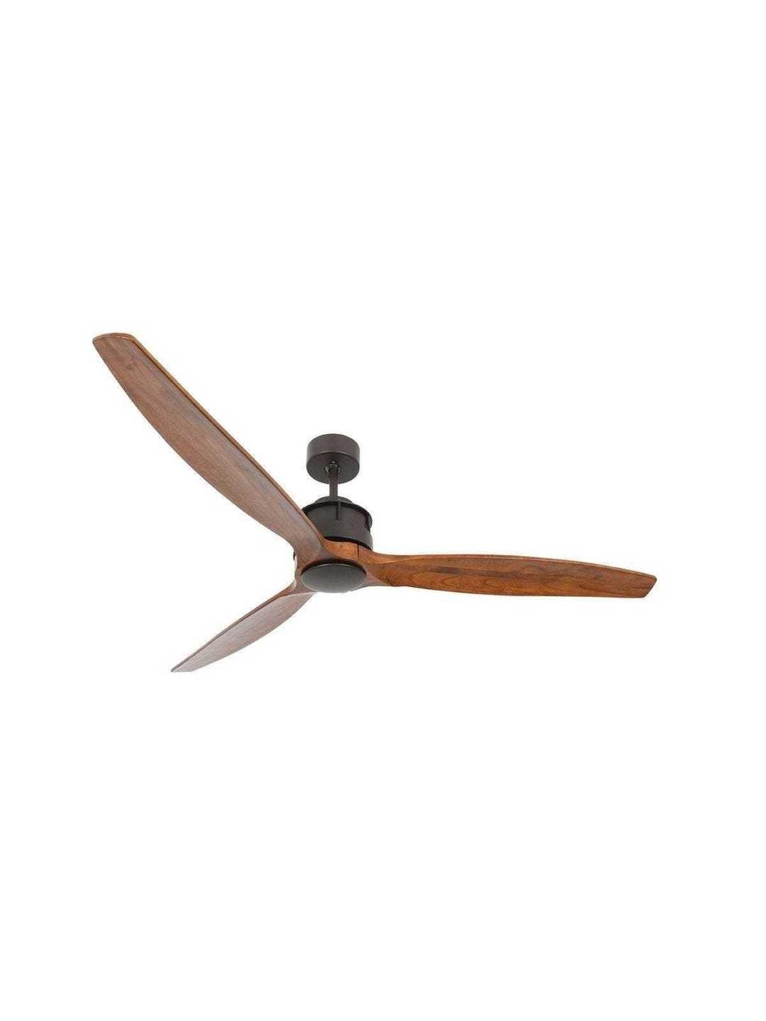 Steel with Wooden Blade Ceiling Fan - LV LIGHTING