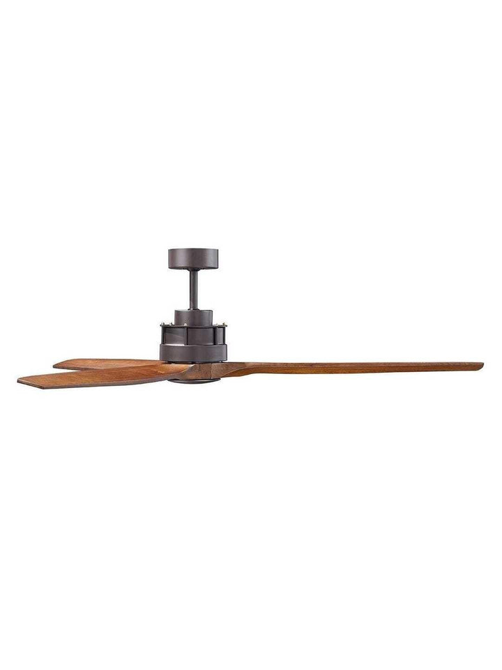 Steel with Wooden Blade Ceiling Fan - LV LIGHTING