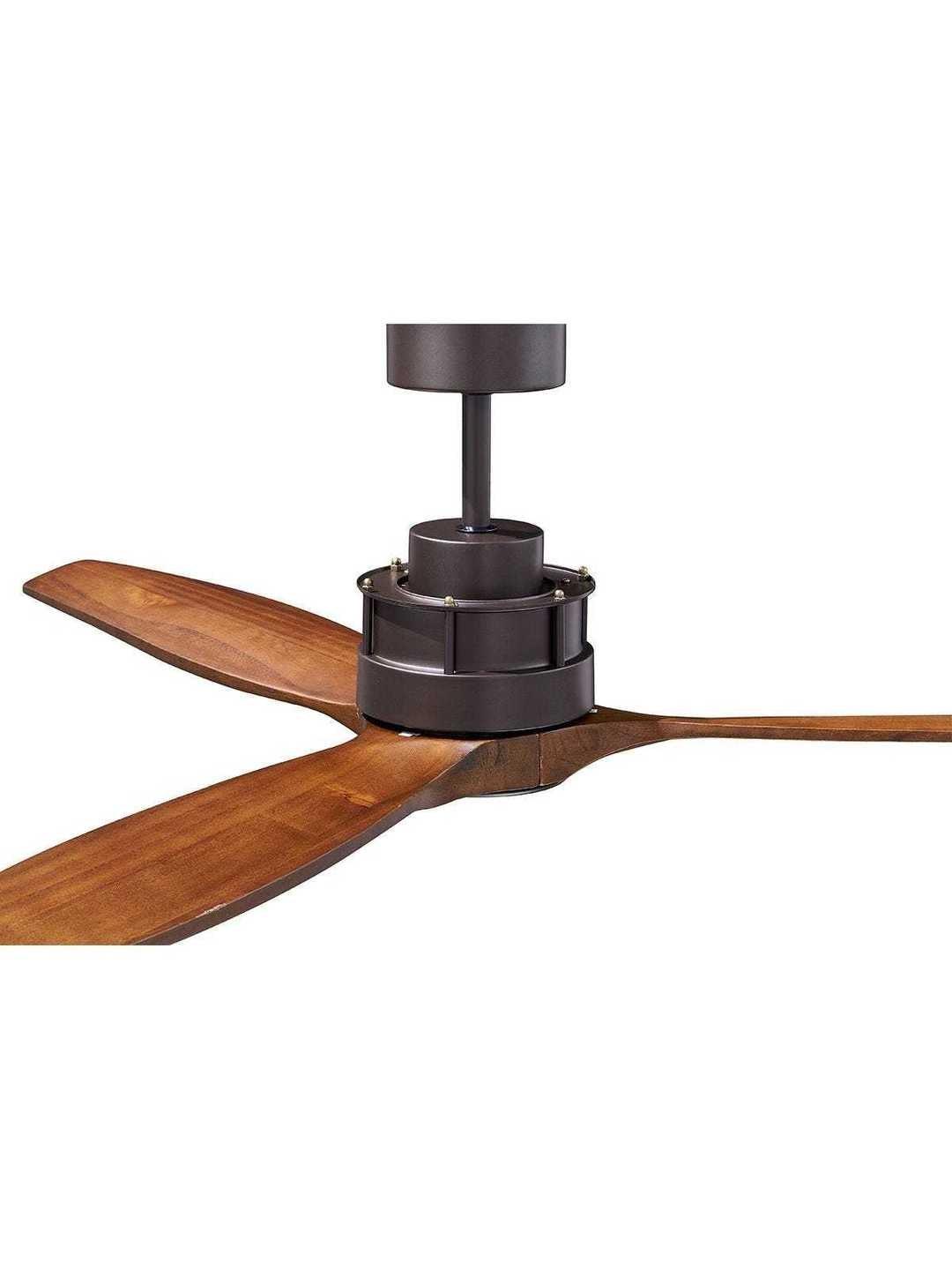 Steel with Wooden Blade Ceiling Fan - LV LIGHTING