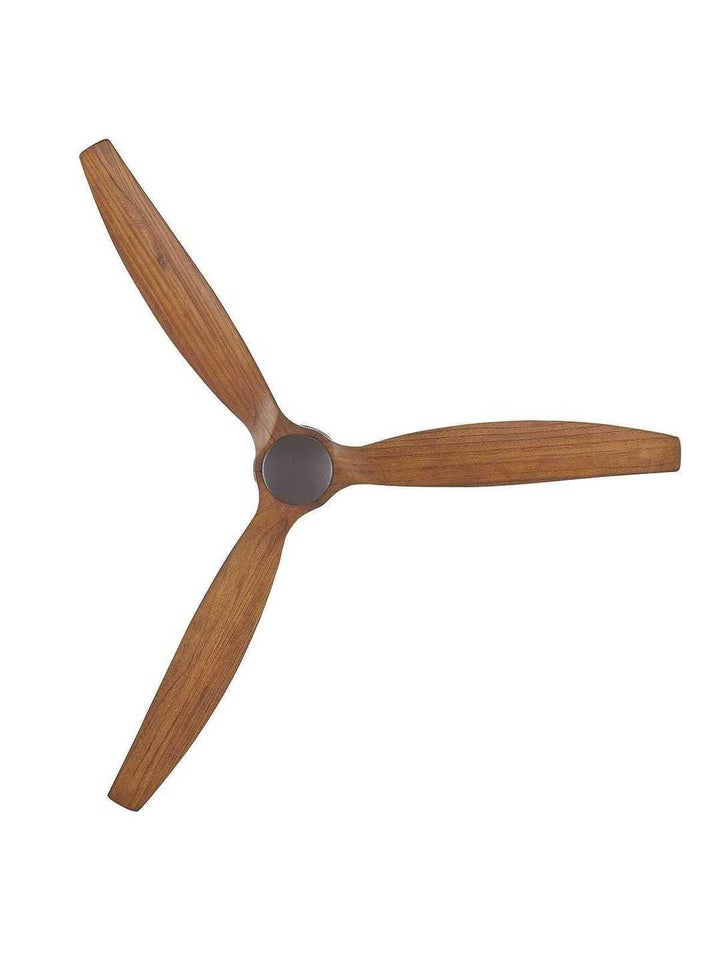Steel with Wooden Blade Ceiling Fan - LV LIGHTING