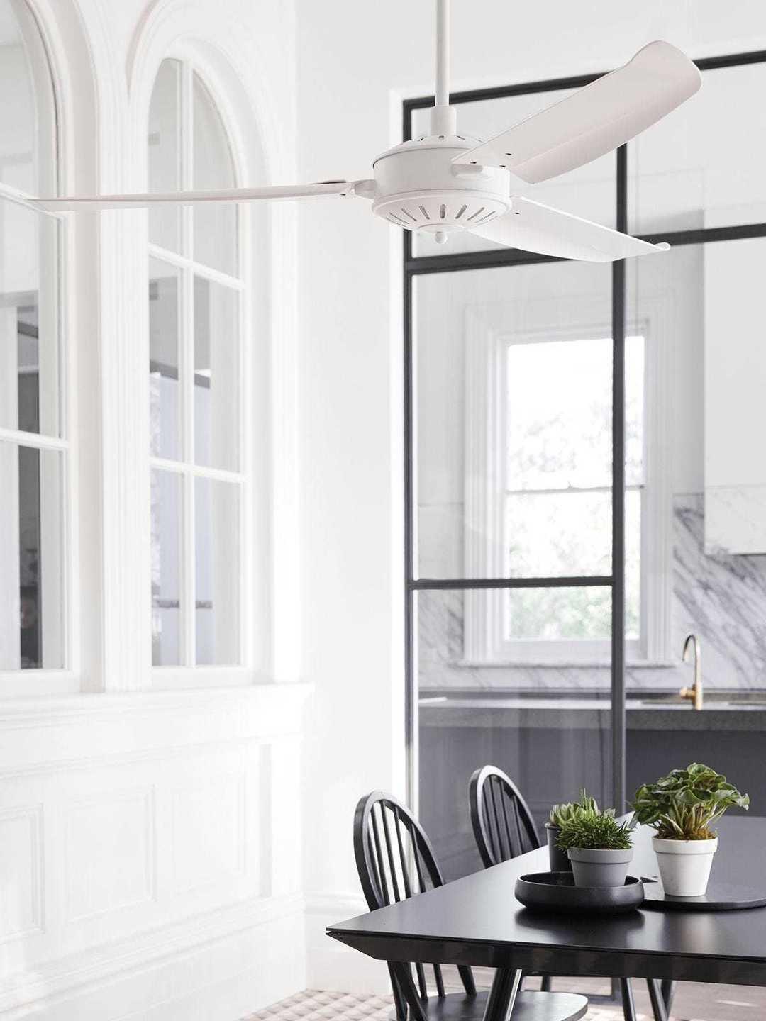 Steel Frame with ABS Blade Ceiling Fan - LV LIGHTING