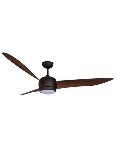 LED Steel Frame with Plywood Blade Ceiling Fan - LV LIGHTING