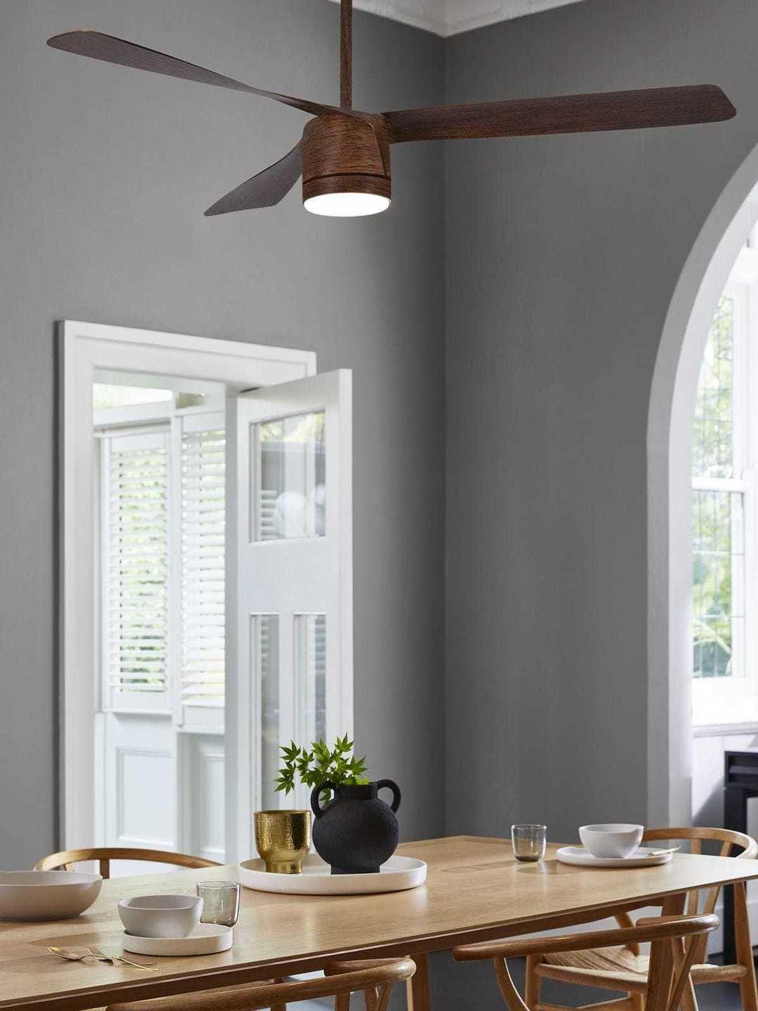 LED ABS Blade Ceiling Fan - LV LIGHTING