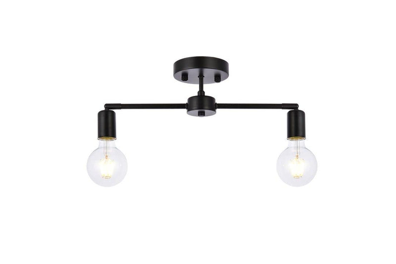 Steel Minimalist Linear Flush Mount