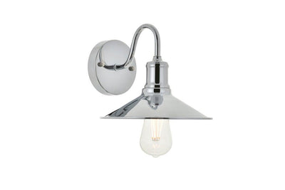 Steel with Disk Shade Wall Sconce - LV LIGHTING