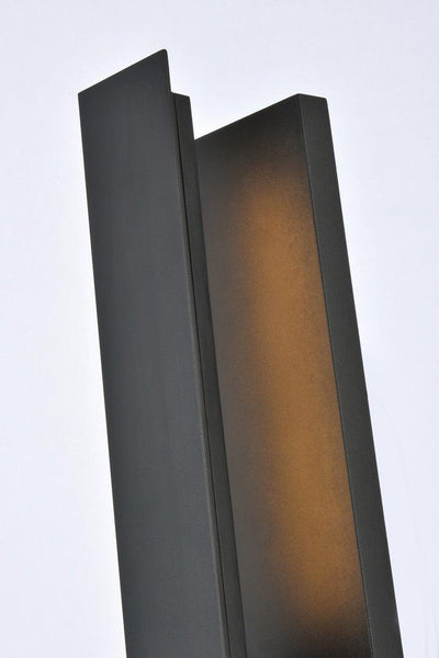 LED Aluminum Rectangular Outdoor Wall Sconce - LV LIGHTING